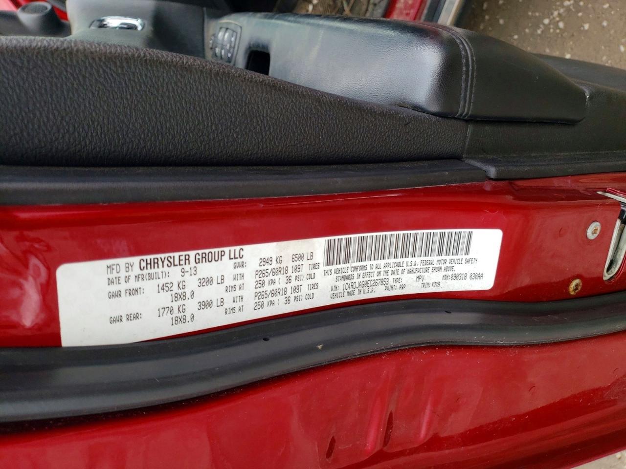 2014 Dodge Durango sxt