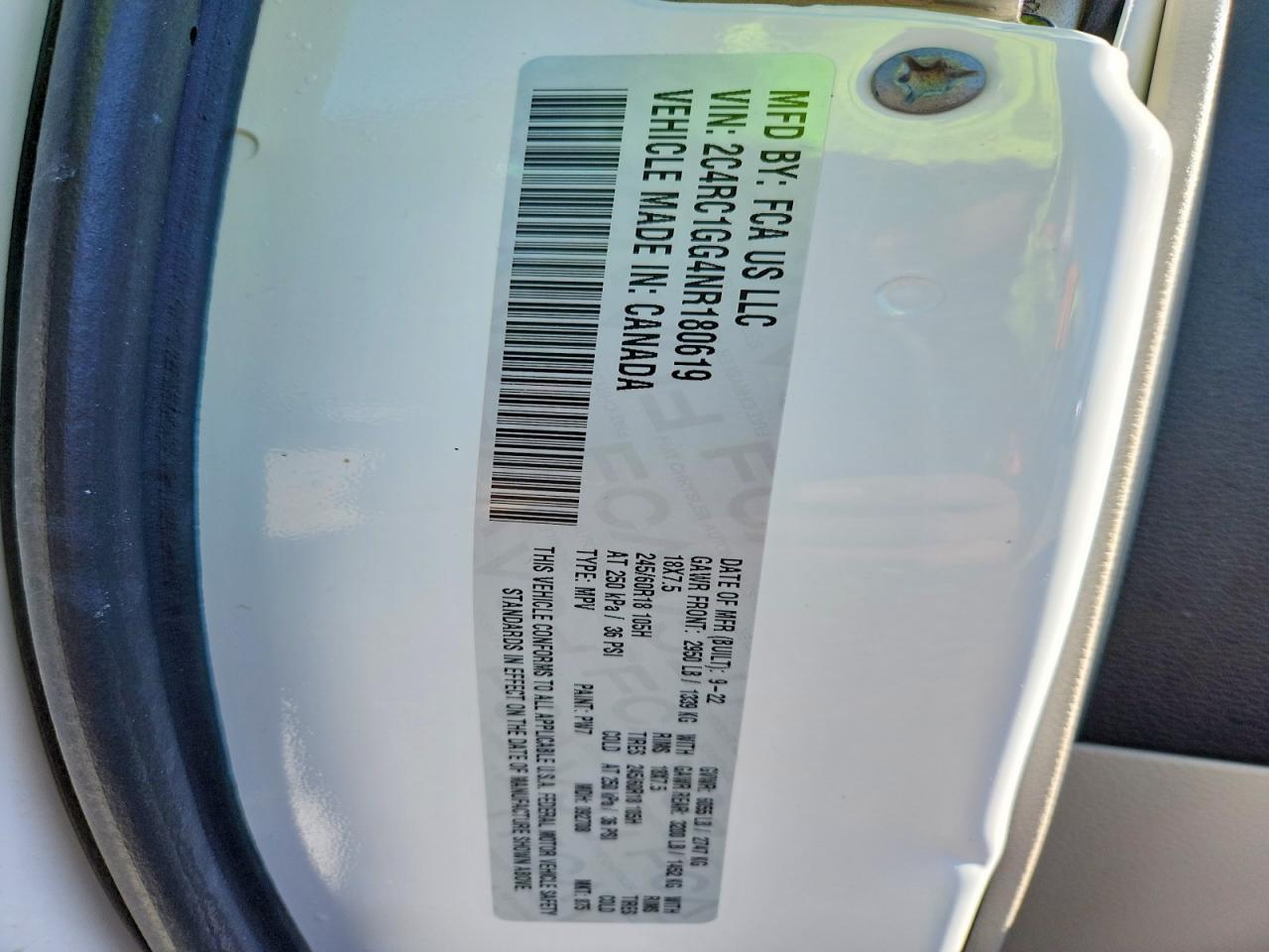 2022 Chrysler Pacifica Limited