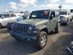 Jeep salvage cars for sale: 2020 Jeep Wrangler Sport