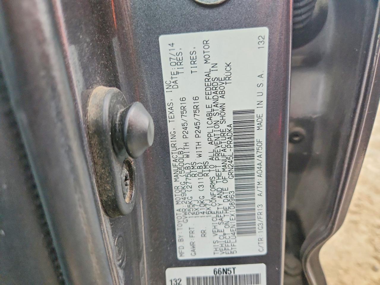 2014 Toyota Tacoma V6