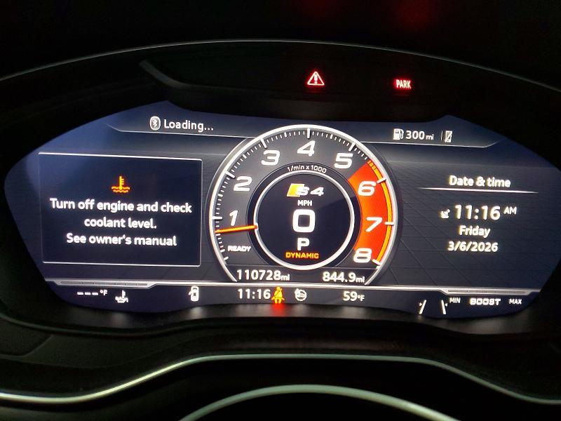2018 Audi S4 Prestige
