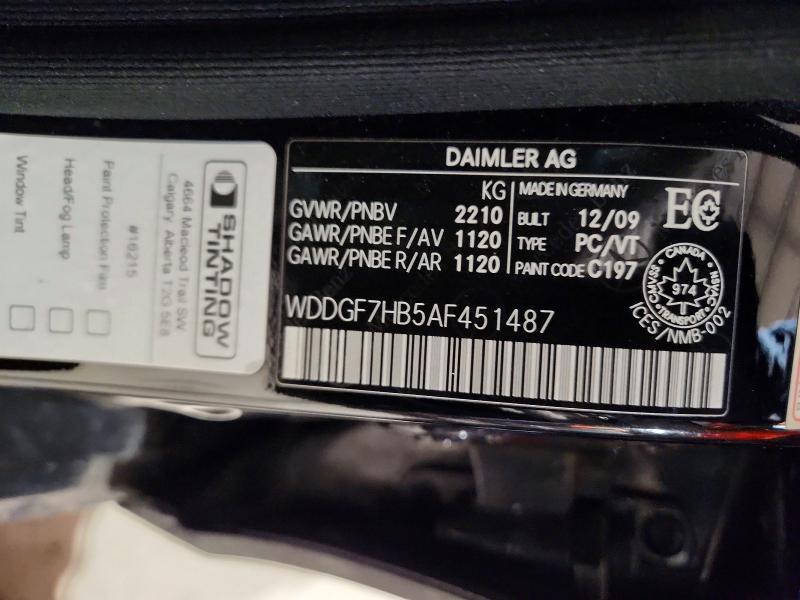 2010 Mercedes-Benz C 63 amg