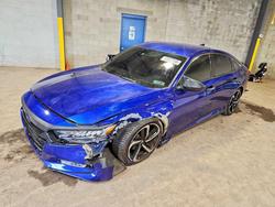 Honda salvage cars for sale: 2018 Honda Accord Sport