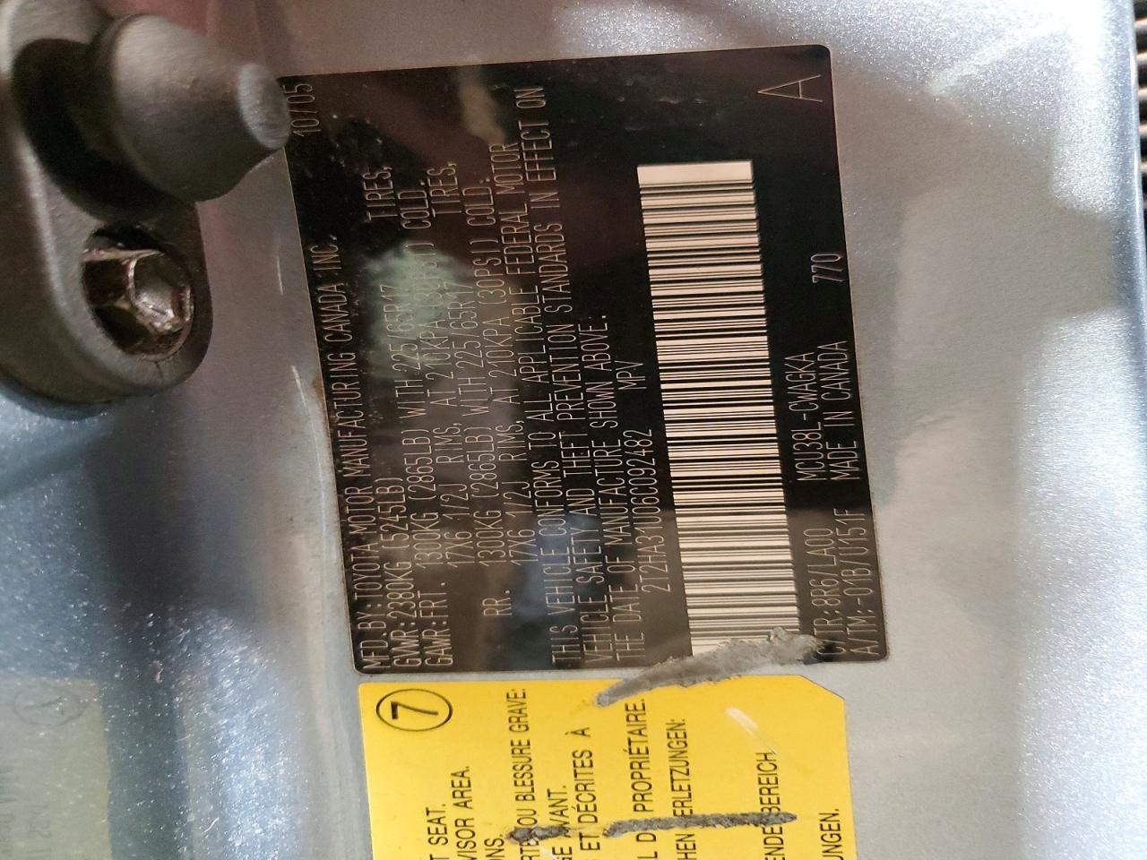 2006 Lexus Rx 330 Base