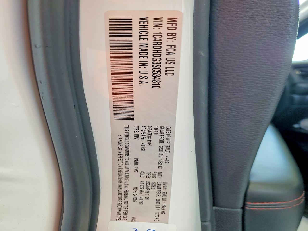2025 Dodge Durango gt