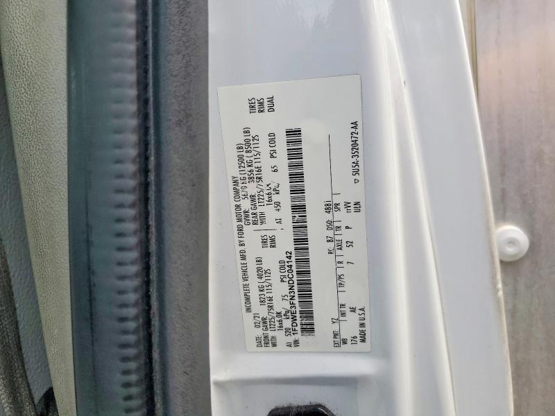 2022 Ford E350 box Truck