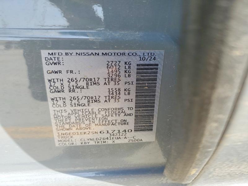 2025 Nissan Frontier PRO-4X