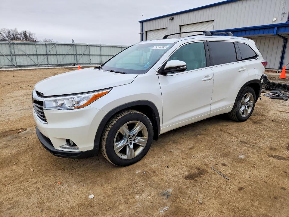 2016 Toyota Highlander Limited Platinum