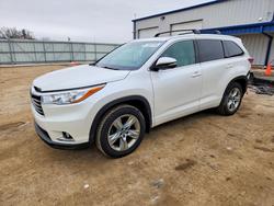 2016 Toyota Highlander Limited Platinum en venta en Mcfarland, WI