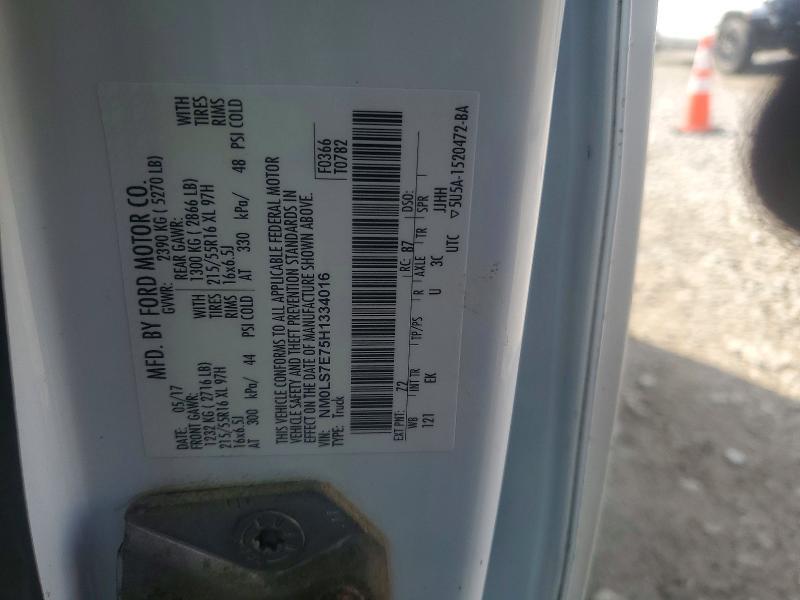 2017 Ford Transit Connect XL Utility / Service Van