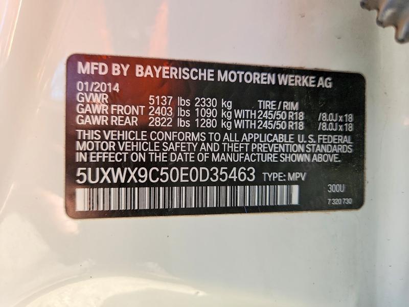 2014 BMW X3 Xdrive28i