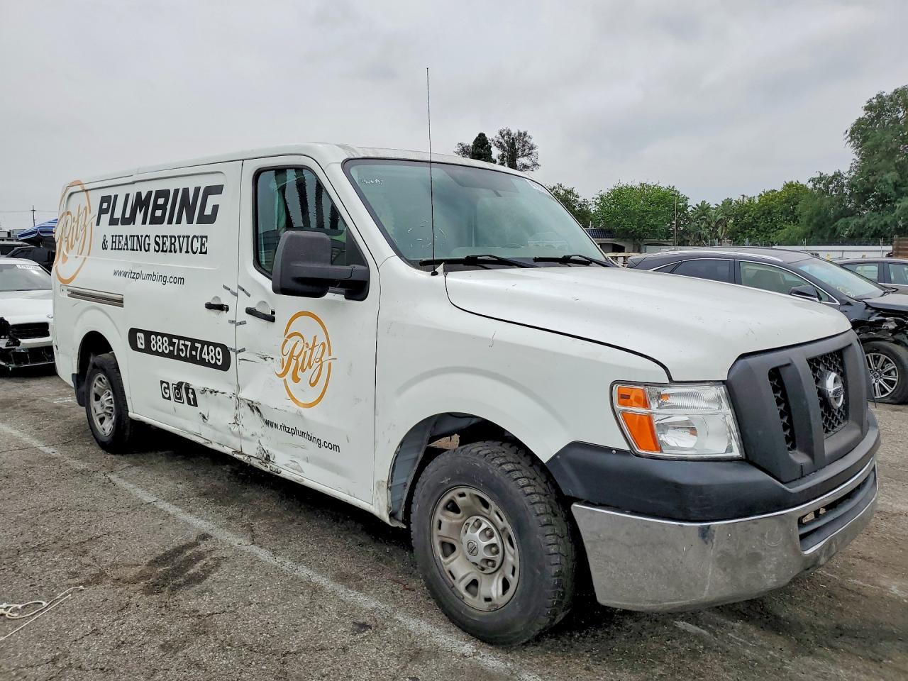 2020 Nissan NV 2500 Utility / Service Van