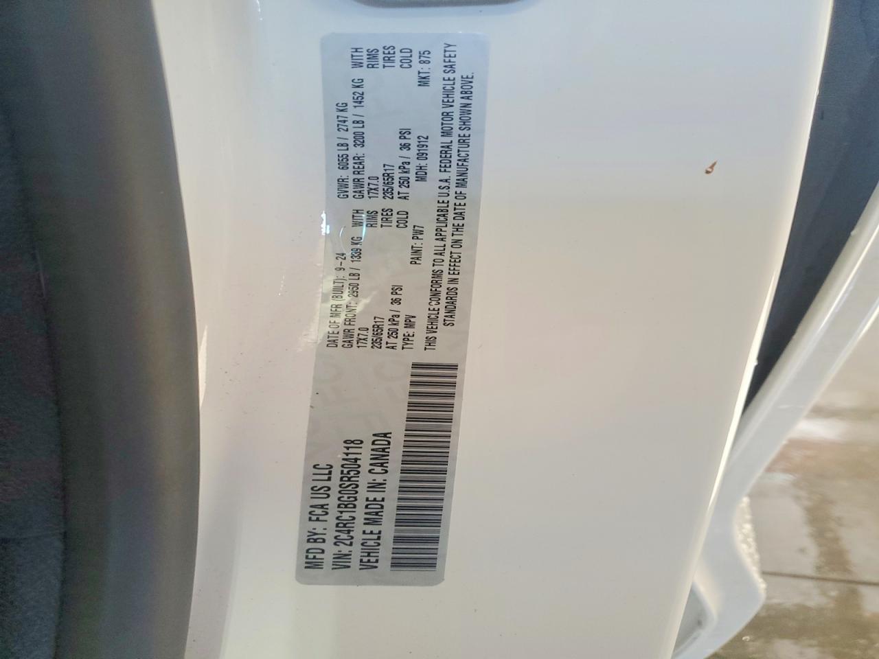 2025 Chrysler Pacifica Select