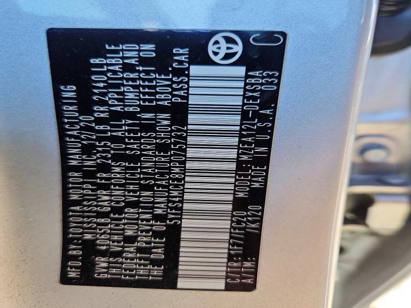 2021 Toyota Corolla se Nightshade Edition