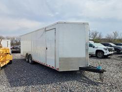 Salvage trucks for sale at Kansas City, KS auction: 2024 Unknown 2024 Enclosed Douglas Cargo Trailer