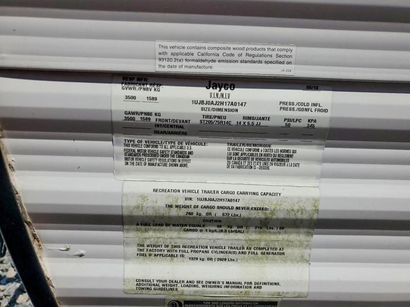 2017 Jayco Jay Flight Camper