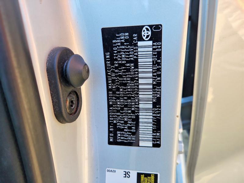 2023 Toyota Corolla le