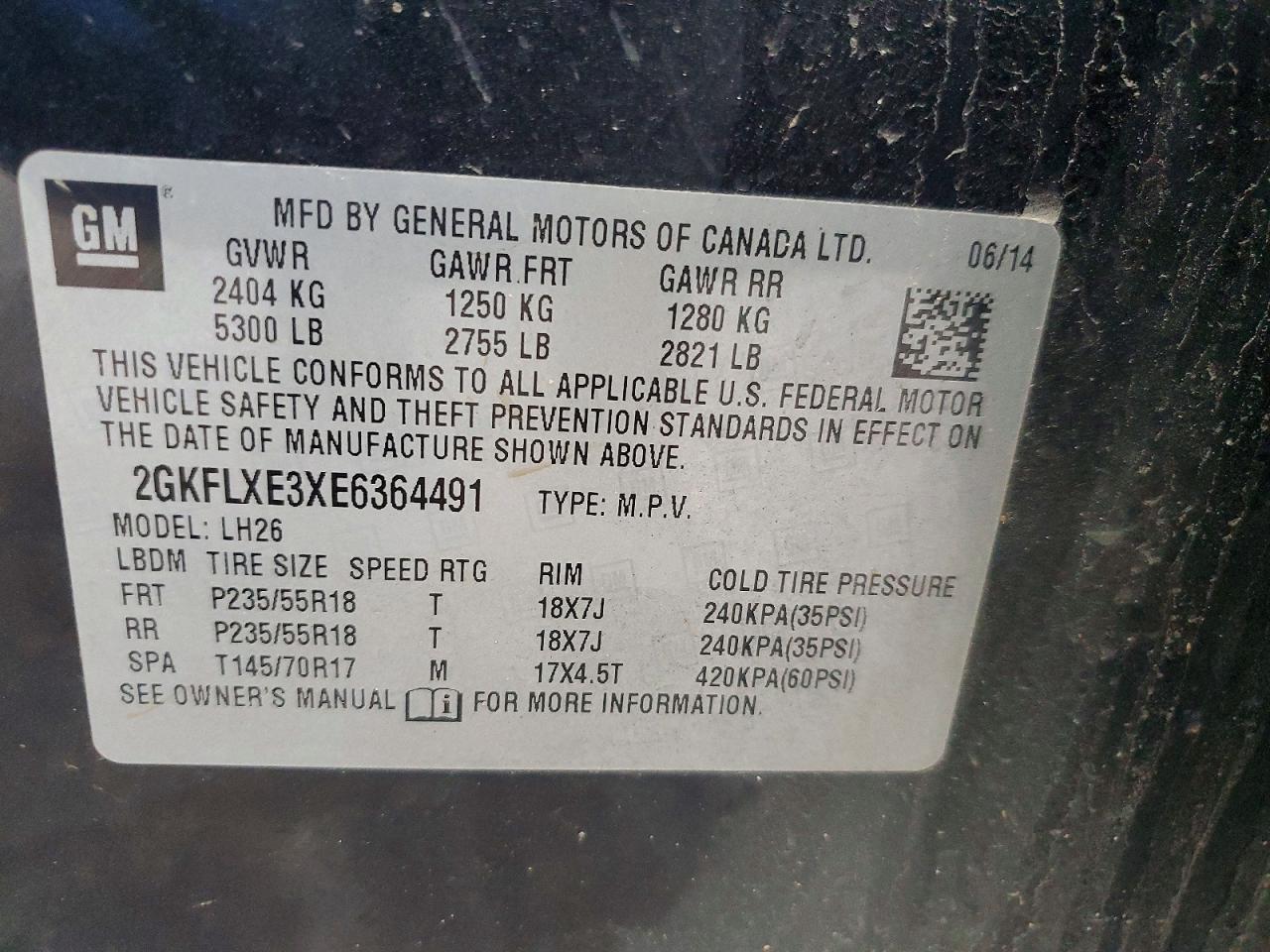 2014 GMC Terrain