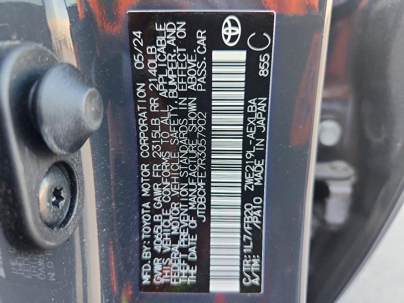 2024 Toyota Corolla Hybrid le