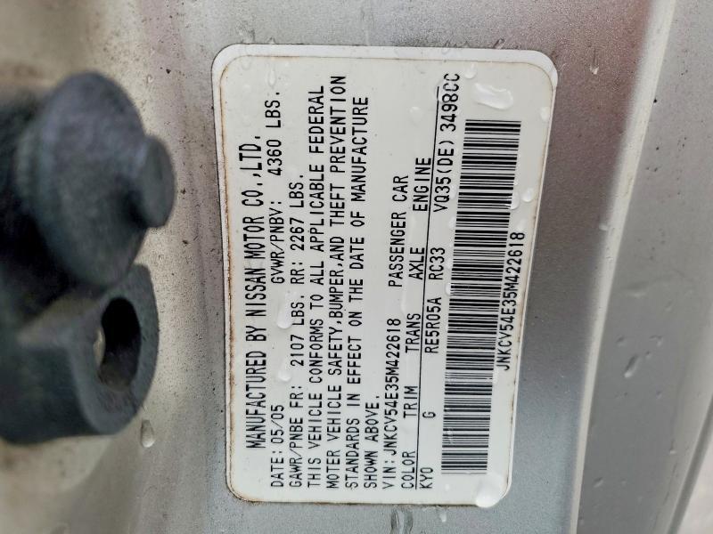 2005 Infiniti G35 Base