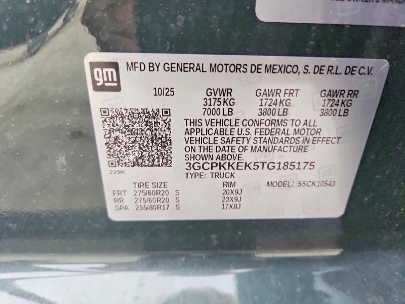 2026 Chevrolet Silverado K1500 LT-L