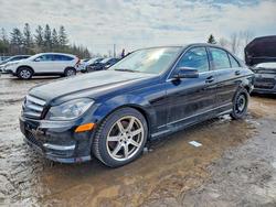 2013 Mercedes-Benz C 300 4matic en venta en Bowmanville, ON