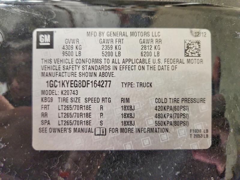 2013 Chevrolet Silverado K2500 Heavy Duty LTZ
