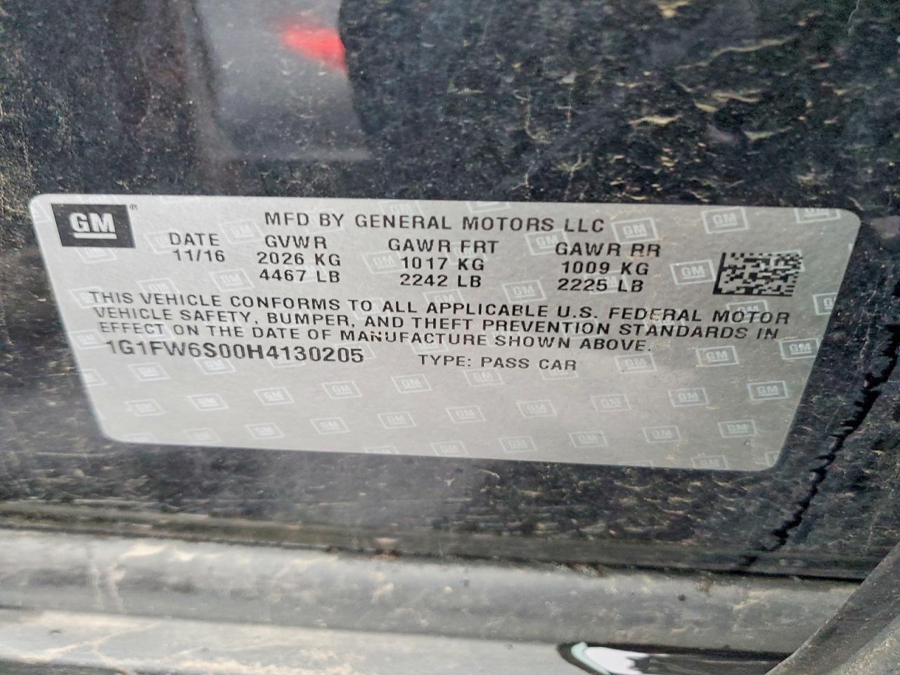 2017 Chevrolet Bolt ev lt
