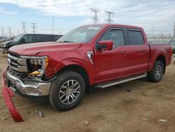 Salvage trucks for sale at Elgin, IL auction: 2022 Ford F150 Supercrew