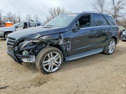 Mercedes-Benz M-class salvage cars for sale: 2015 Mercedes-Benz Ml 350 4matic