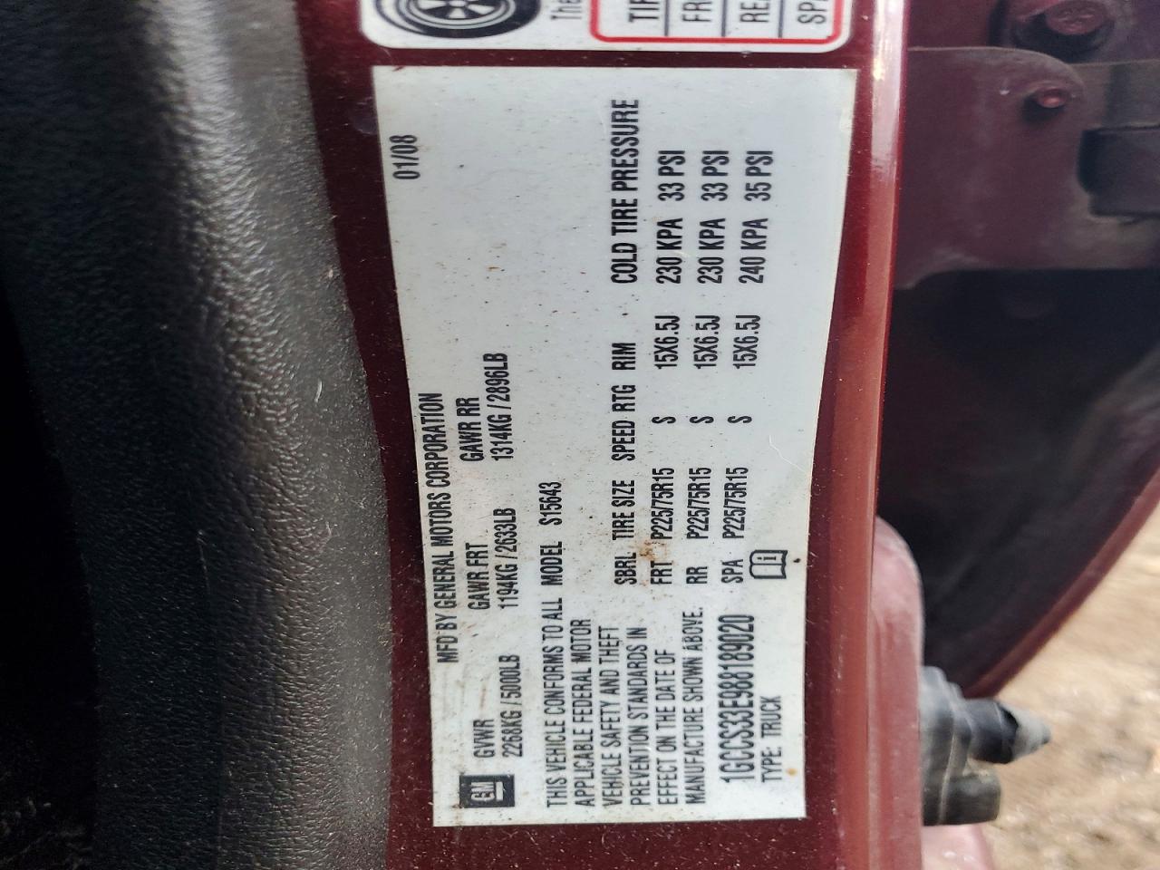 2008 Chevrolet Colorado LT