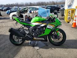 Kawasaki salvage cars for sale: 2025 Kawasaki ZX636 K
