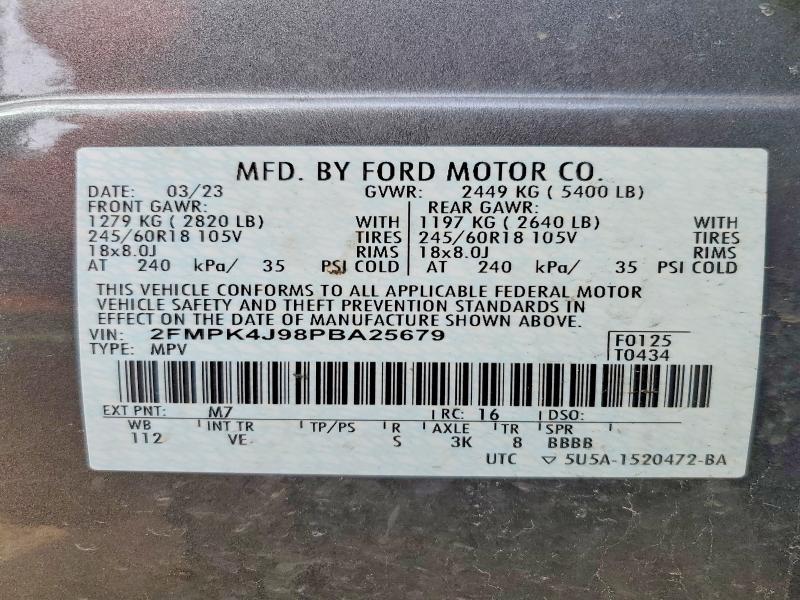 2023 Ford Edge sel