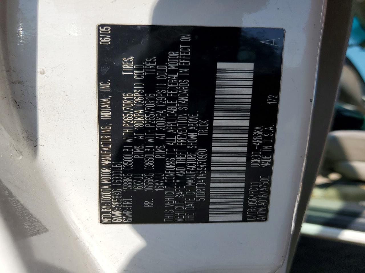 2005 Toyota Tundra SR5