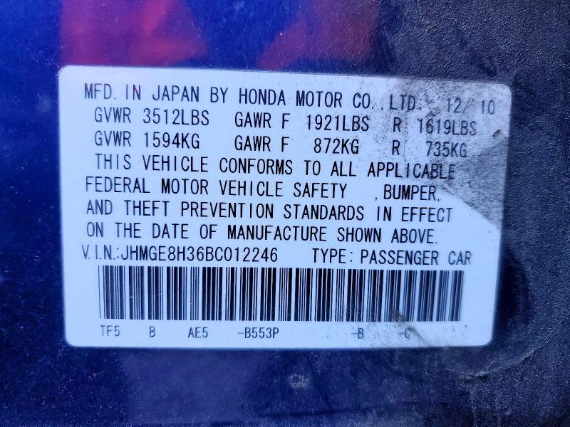 2011 Honda FIT