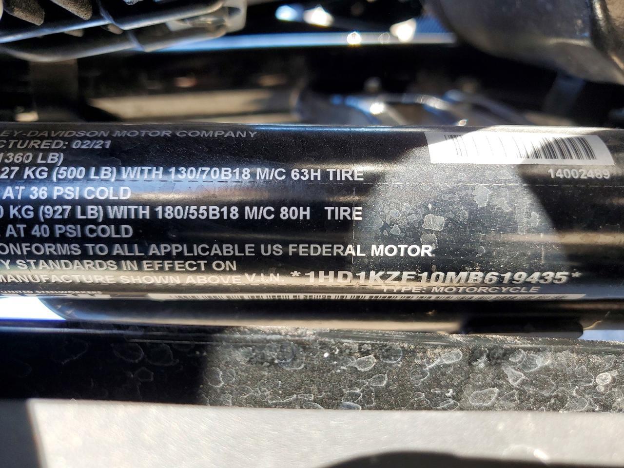 2021 Harley-Davidson Fltrk