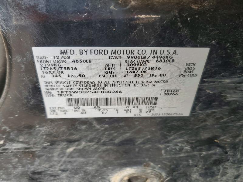 2004 Ford F350 SRW Super Duty