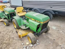 John Deere 214 Lawn Mower Vehiculos salvage en venta: 1978 John Deere 214 Lawn Mower