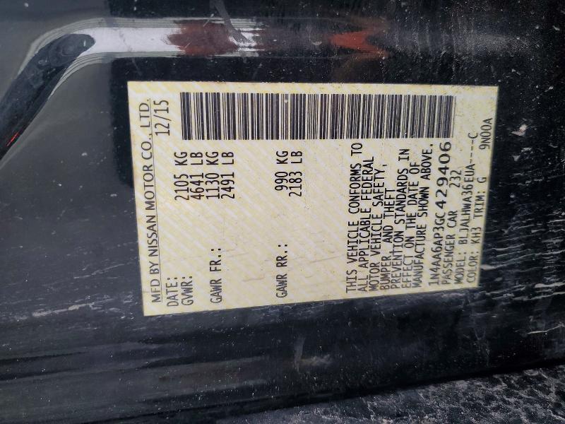 2016 Nissan Maxima Platinum