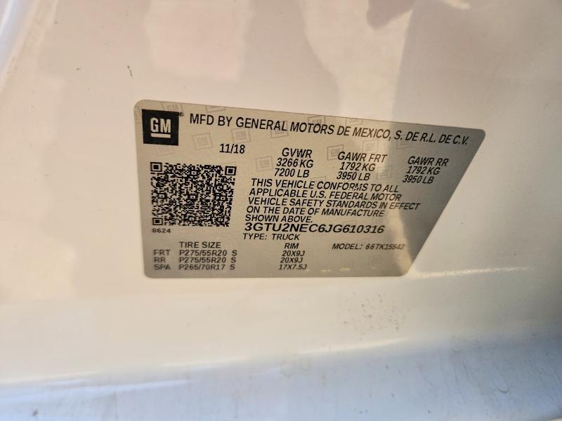 2018 GMC Sierra K1500 SLT