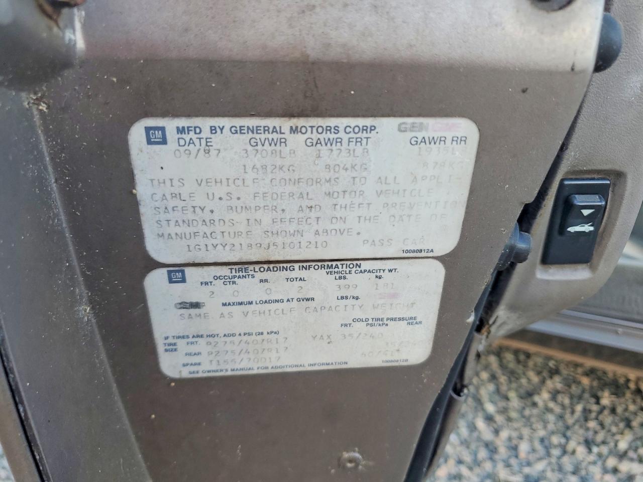 1988 Chevrolet Corvette