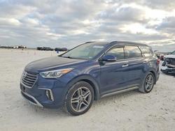 Hyundai salvage cars for sale: 2018 Hyundai Santa fe Limited Ultimate