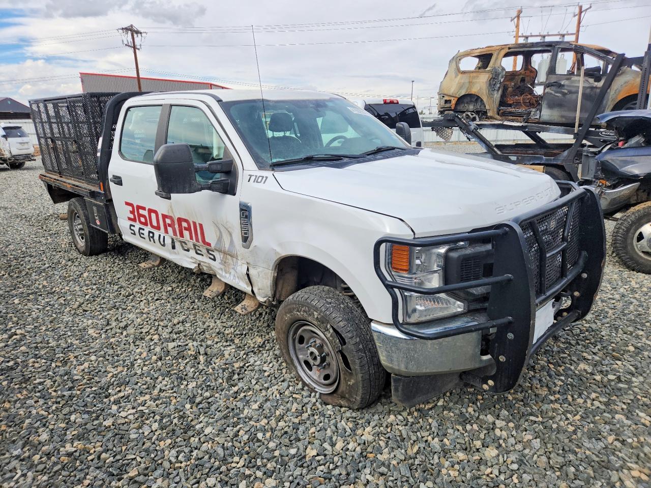 2021 Ford F250 Super Duty Flatbed Truck