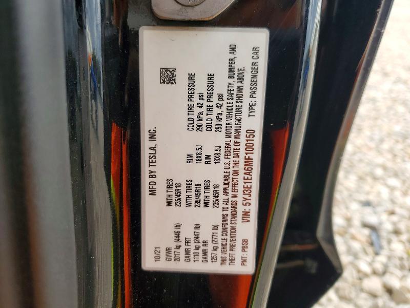2021 Tesla Model 3