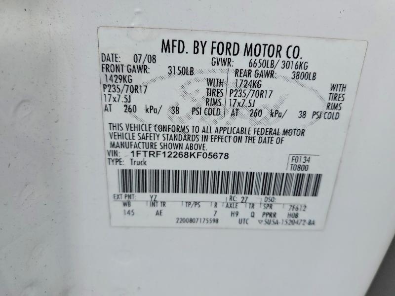 2008 Ford F150