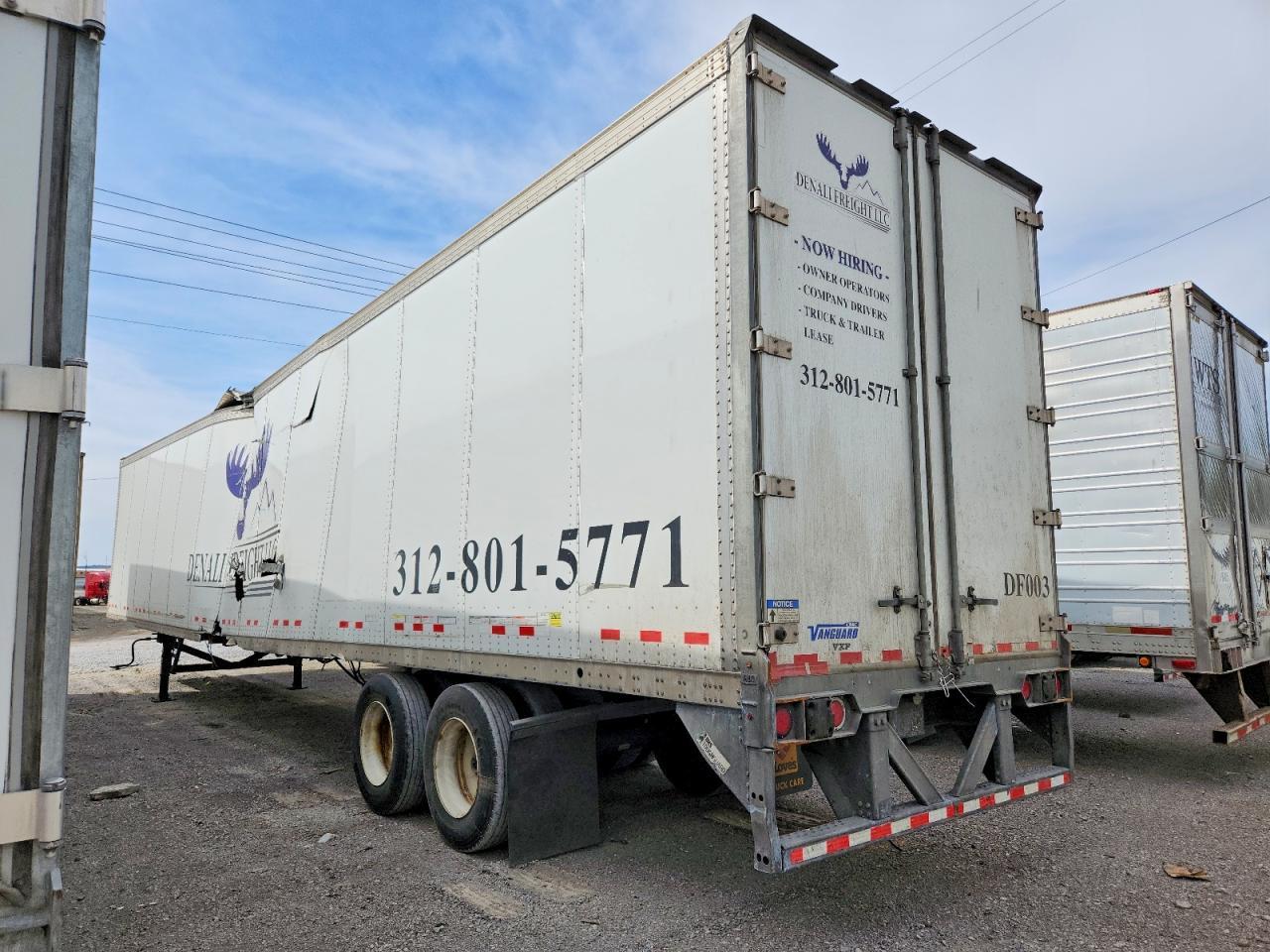 2021 Vanguard DRY Van Trailer