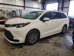 Toyota Sienna le salvage cars for sale: 2025 Toyota Sienna le