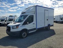 Salvage trucks for sale at Orlando, FL auction: 2020 Ford Transit Delivery Truck