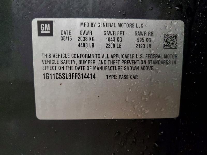 2015 Chevrolet Malibu 1LT