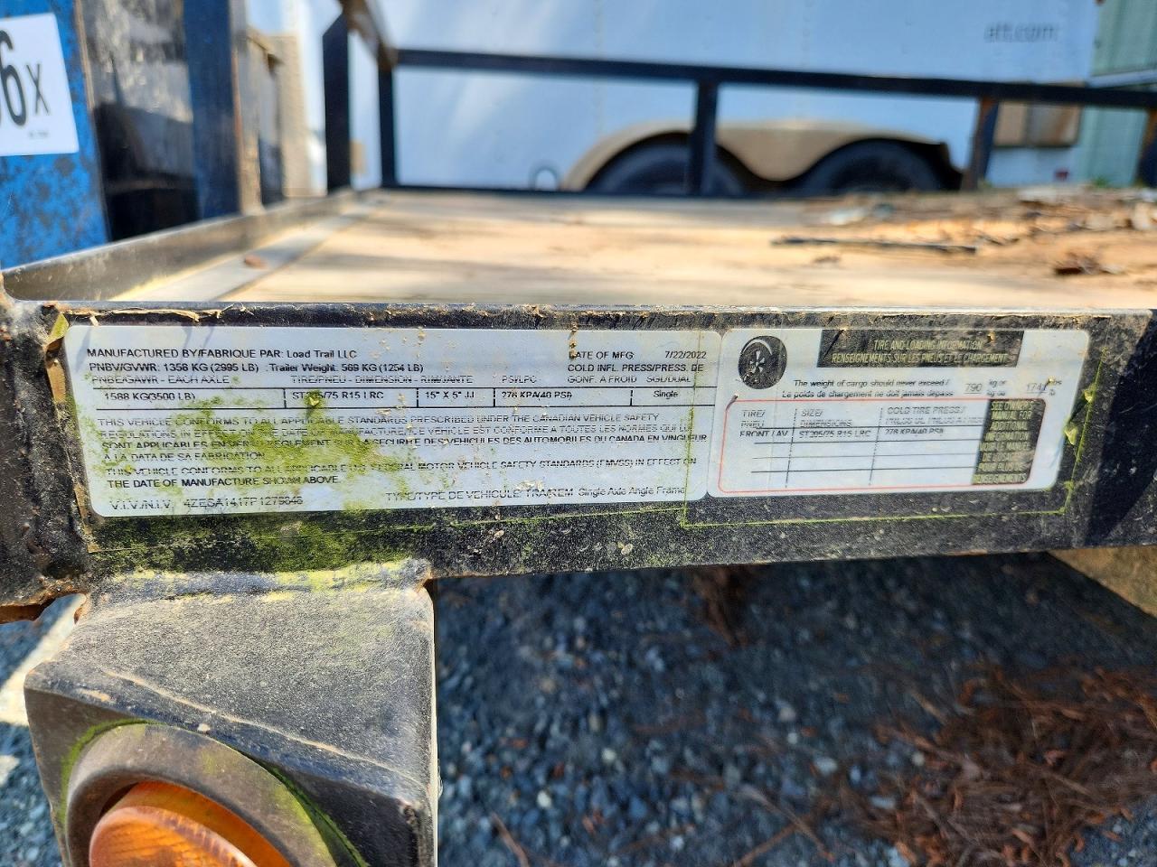 2023 Load Trail Utility Trailer